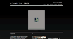 Desktop Screenshot of countygalleries.co.uk